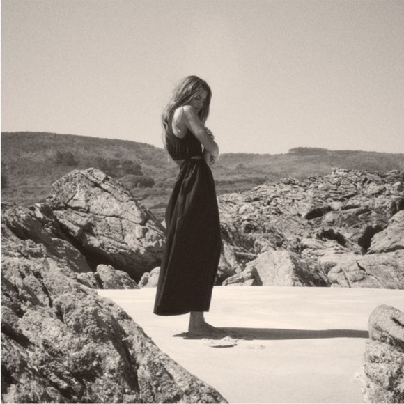 Zara Gabardine Dress with Side Cut Outs - Picture 5 of 6